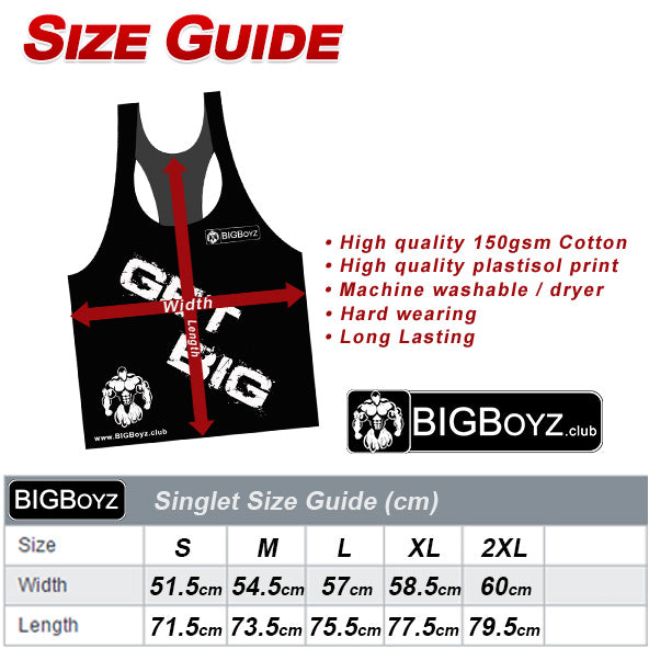 BIGBoyz Get BIG Singlets